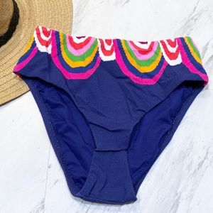 New! Trina Turk High Waist Swim Bikini Bottoms 2